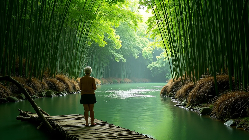 Camino señalizado hacia las pozas del Río Mameyes