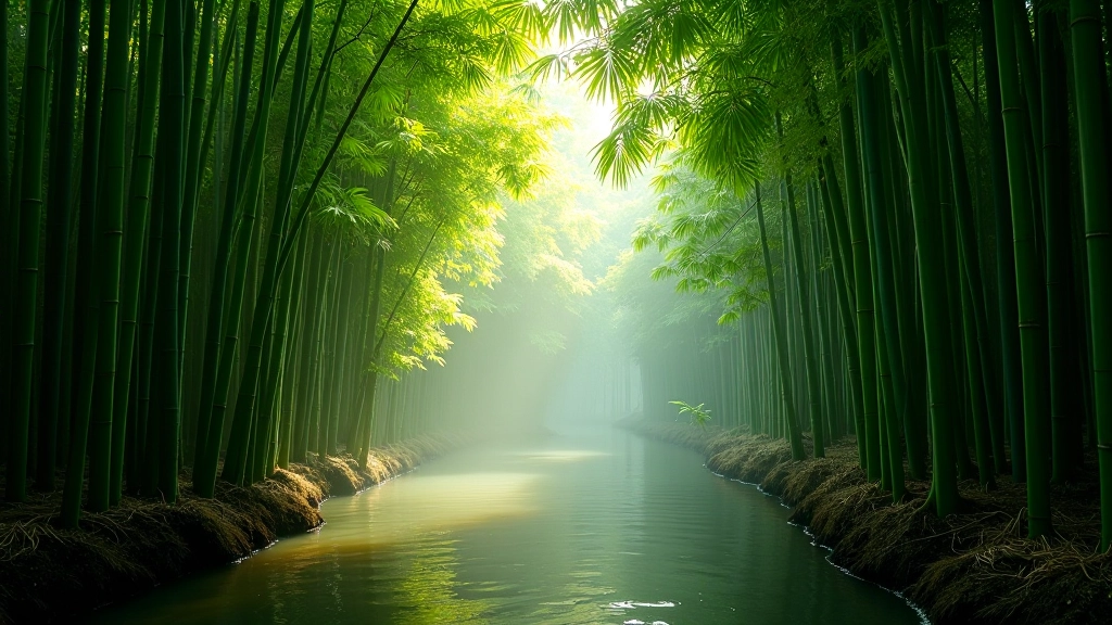 Bosque de bambúes